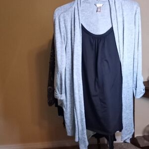 White Stag Light Gray Women's Cardigan